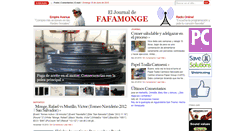 Desktop Screenshot of fafamonge.com
